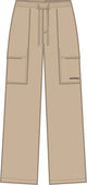 Pantalon Multi-activités Beige - Femme